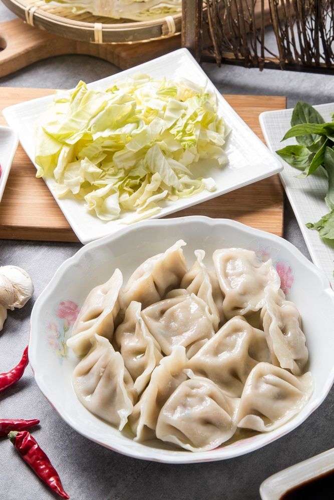 鮮蔬水餃（素食可）
