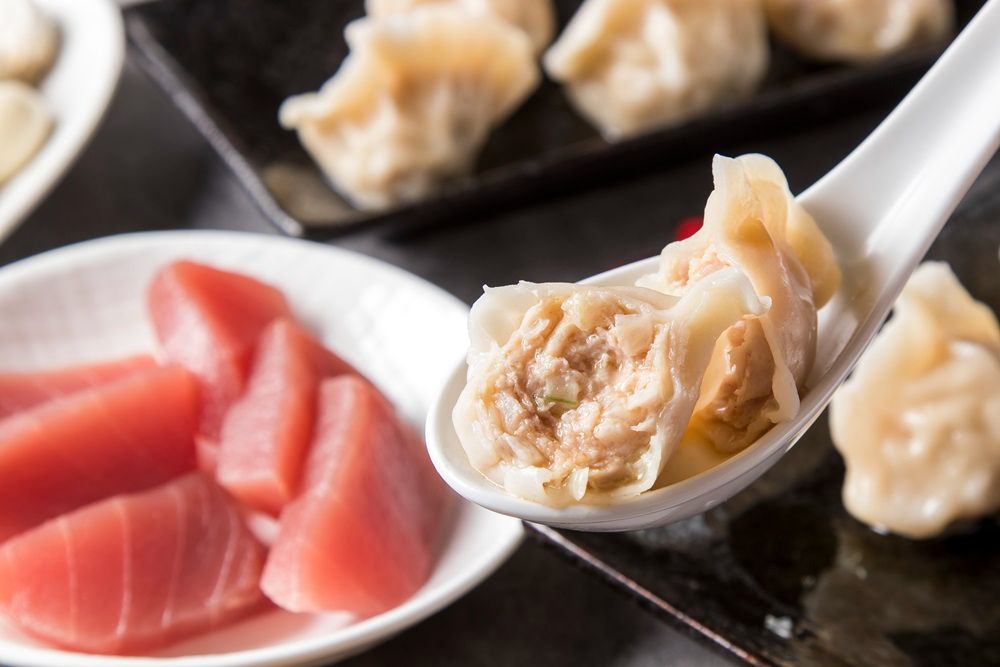 鮪魚水餃