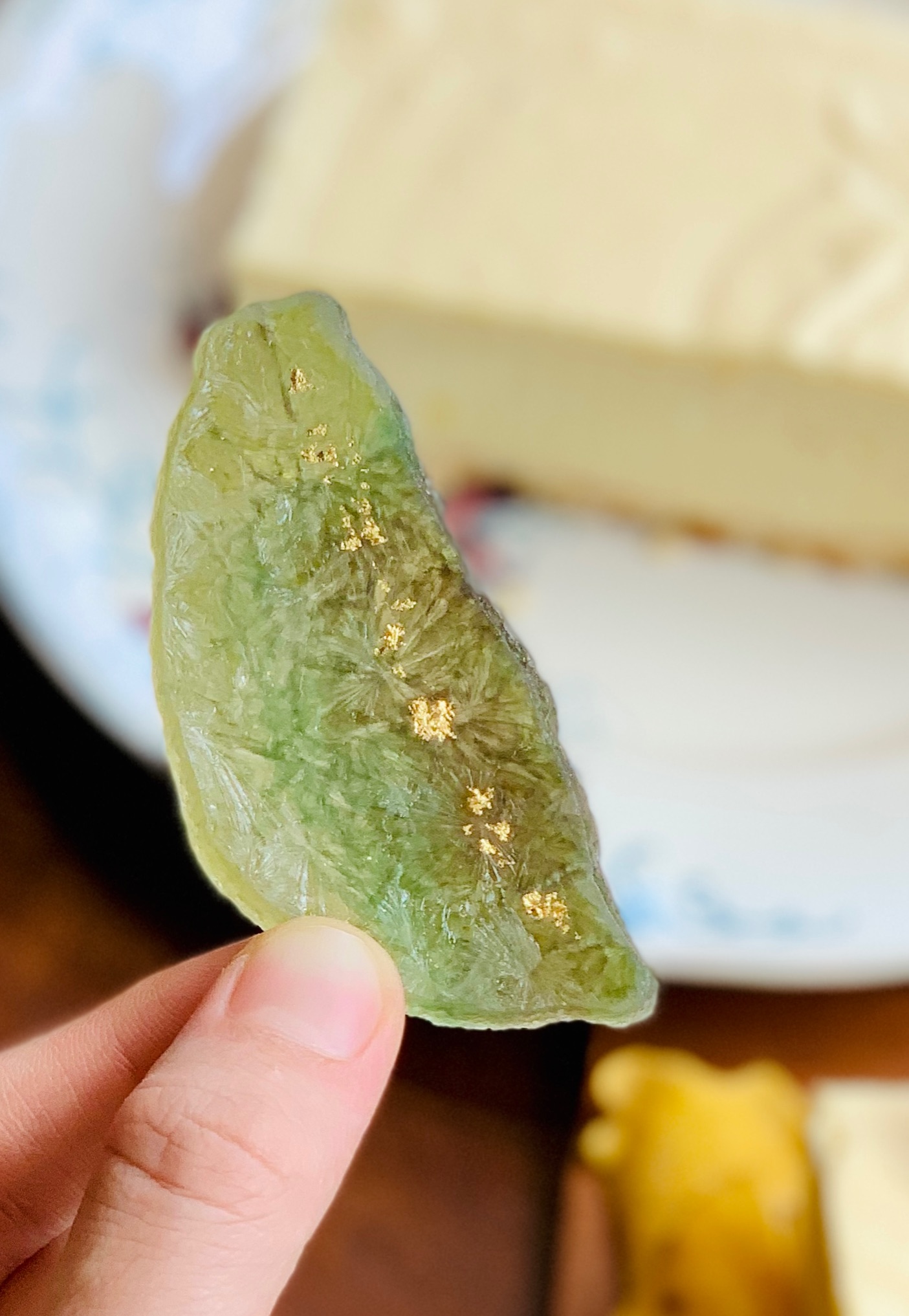 🍠地瓜乳酪蛋糕🇹🇼（附：台灣造型金箔琥珀糖）