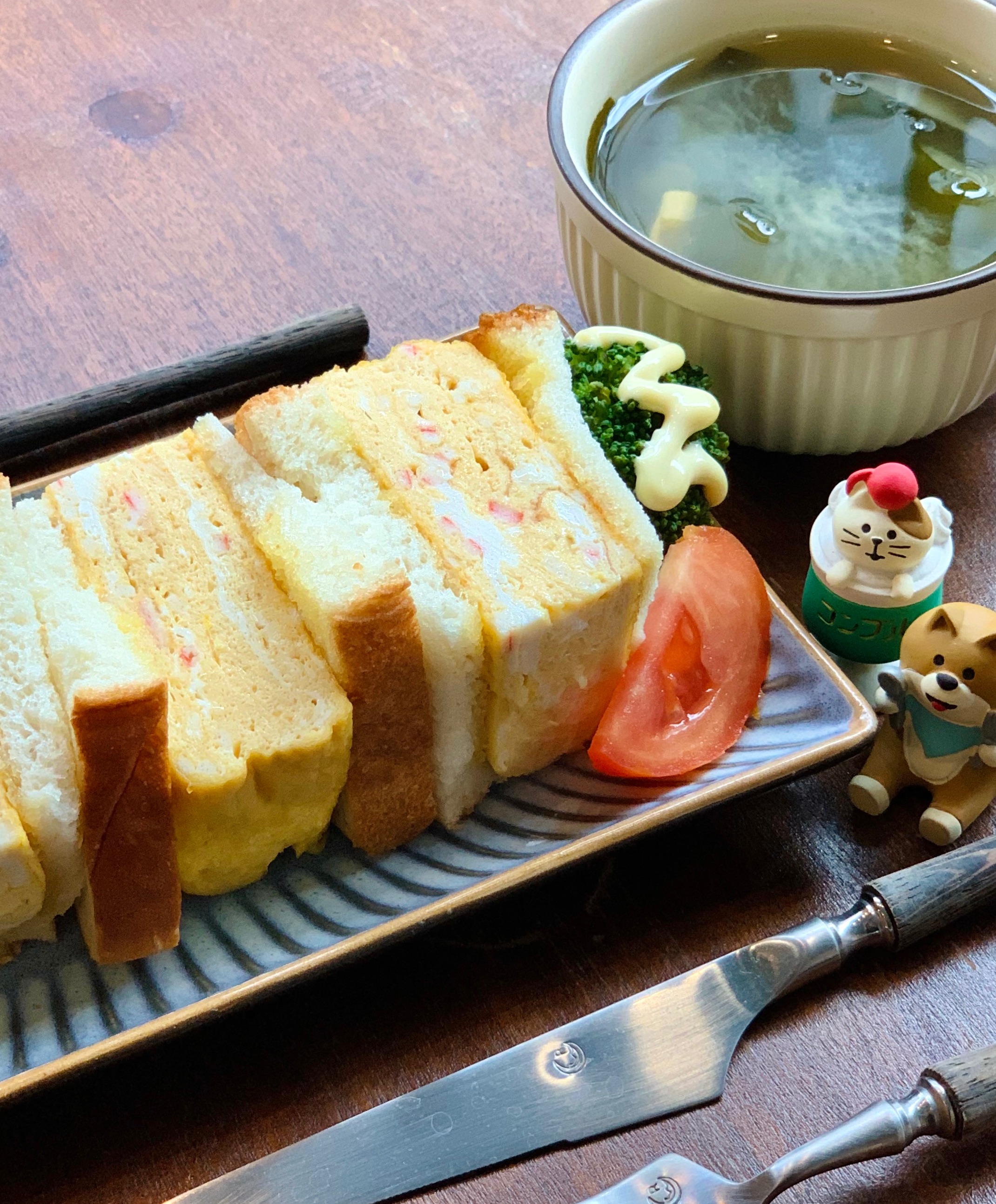 🍳日式厚蛋玉子燒！三明治的得力助手🥪