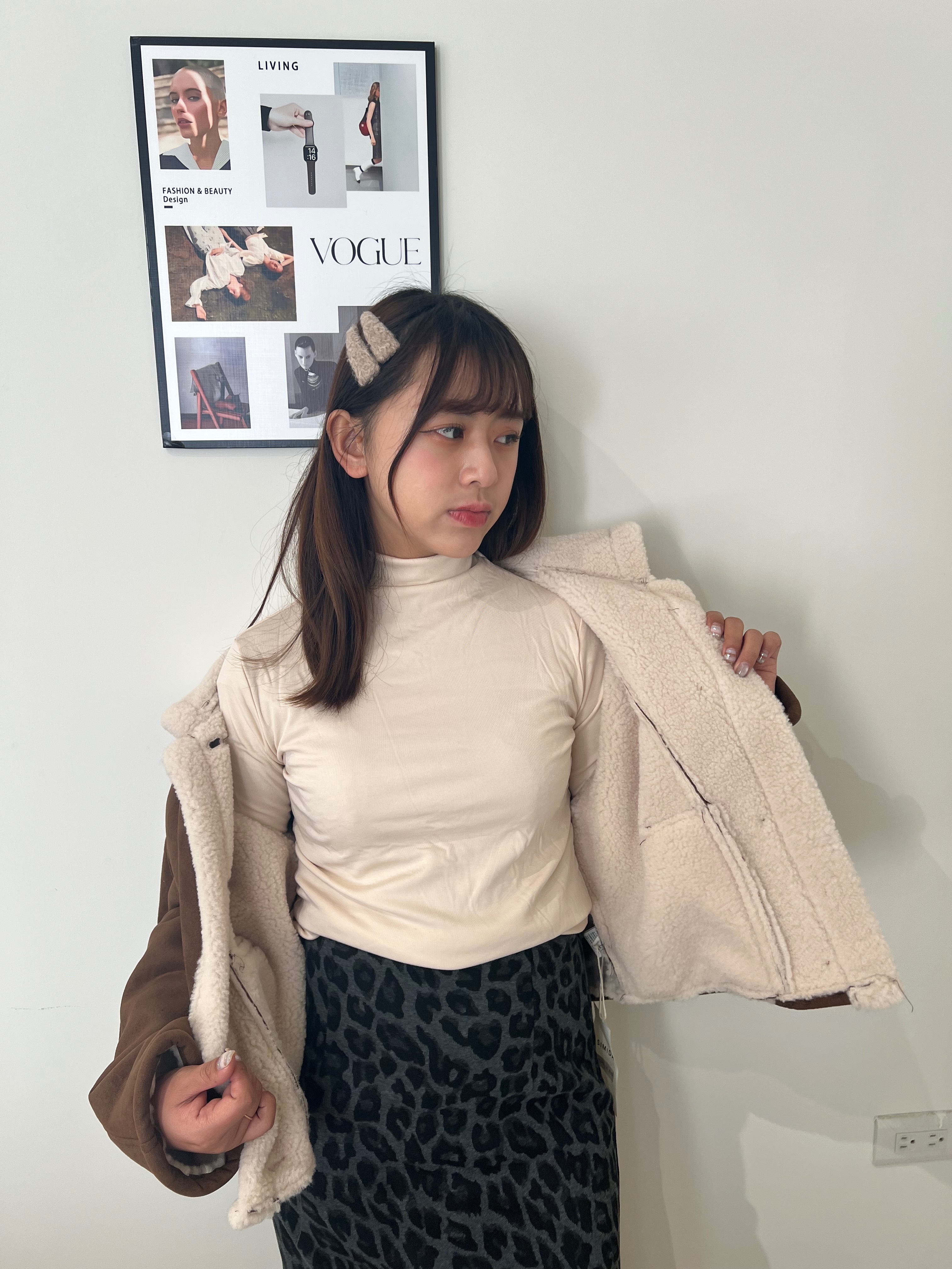 豆花慕斯羊絨內搭