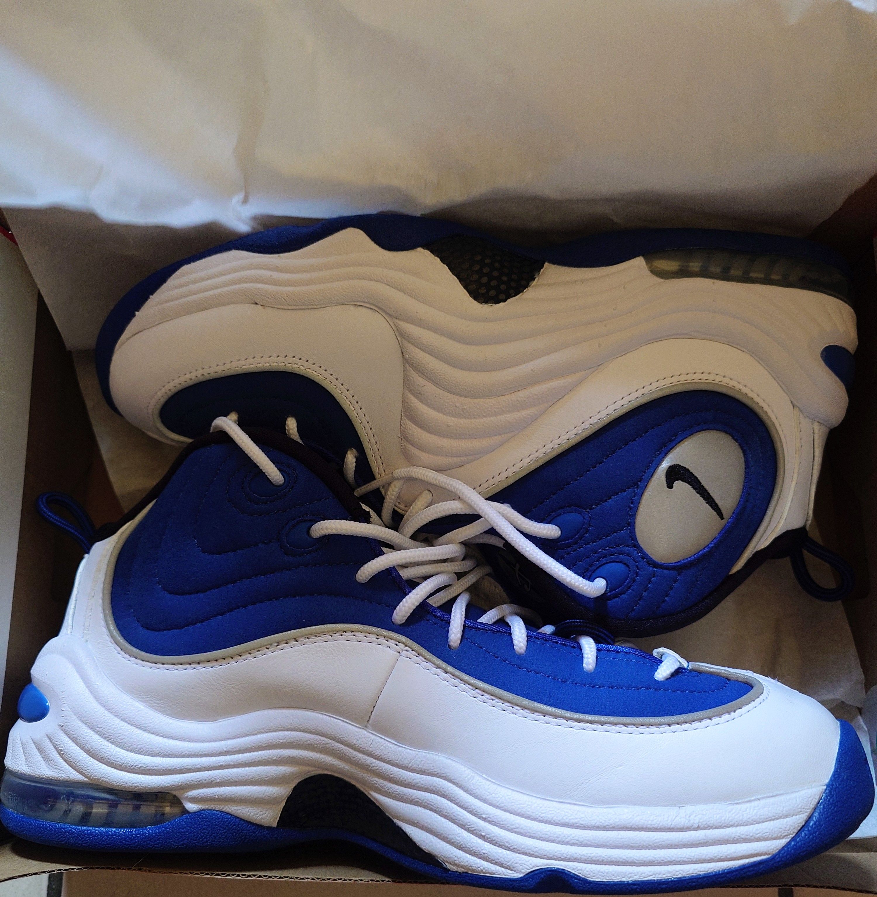 Nike Air Penny II QS 經典藍白復刻 籃球鞋