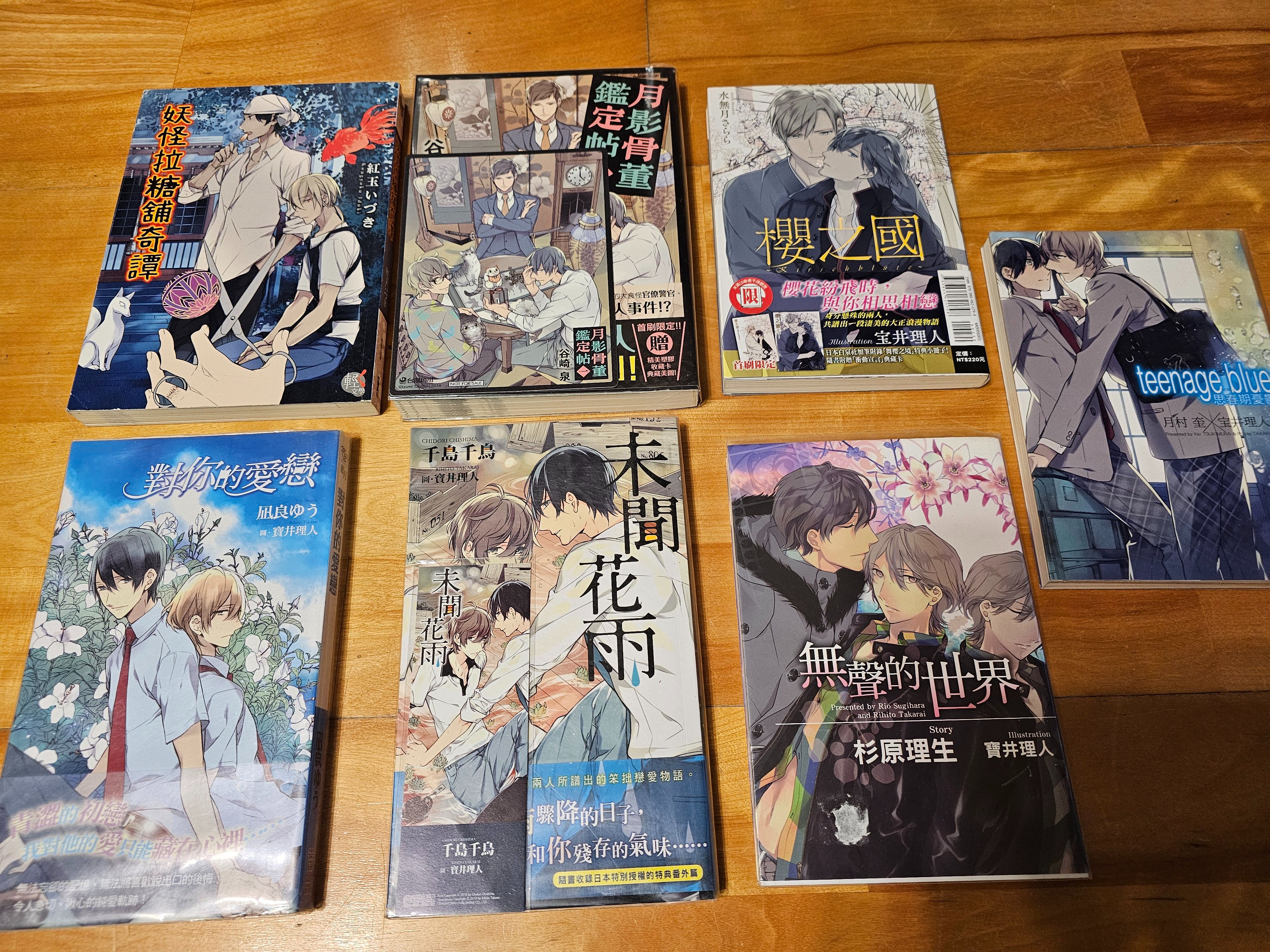 寶井理人封面作畫小說（書傷見圖二三）