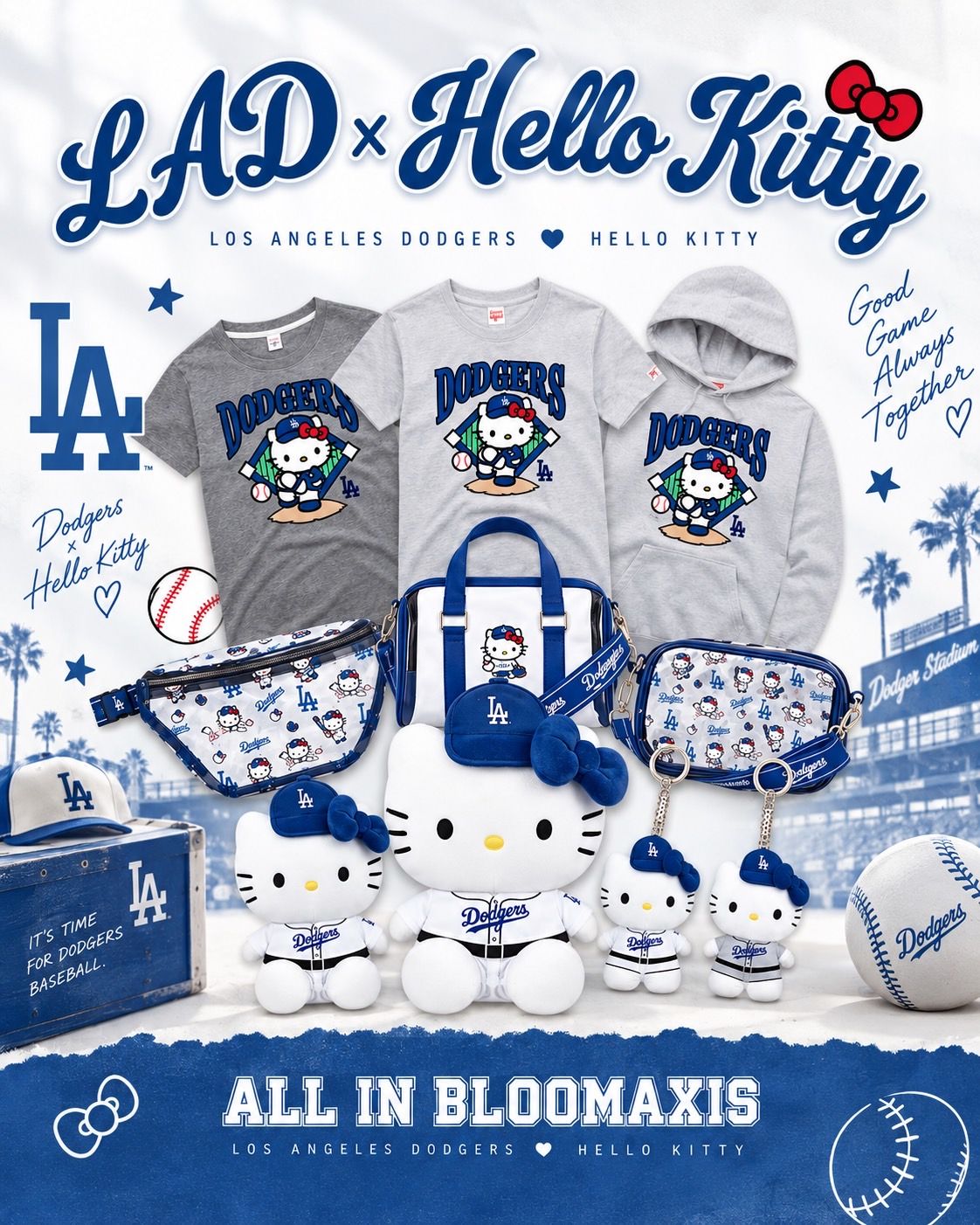 道奇 x hello kitty 重磅聯名