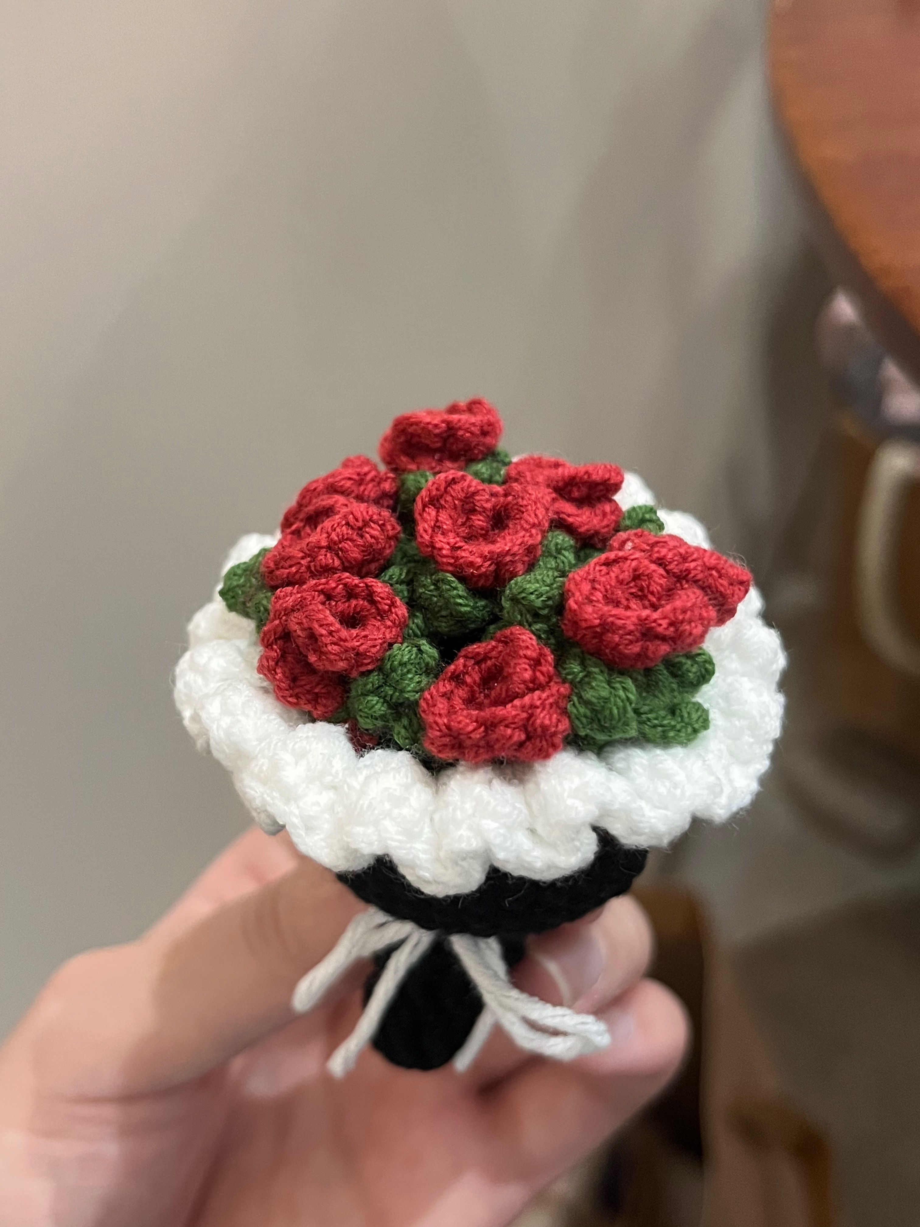 玫瑰花束吊飾