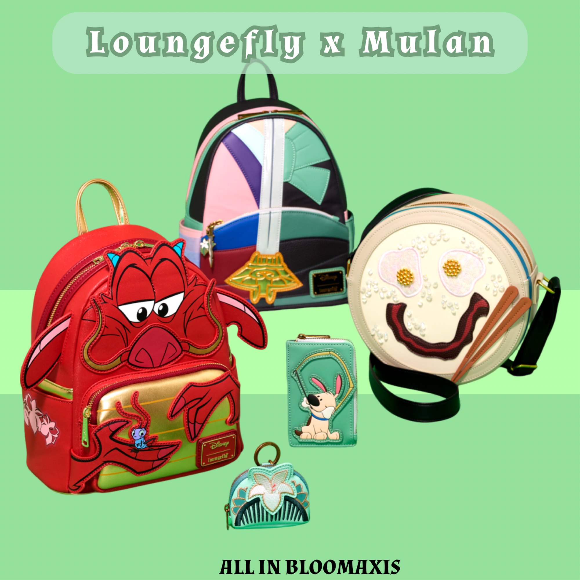 Loungefly x 花木蘭聯名