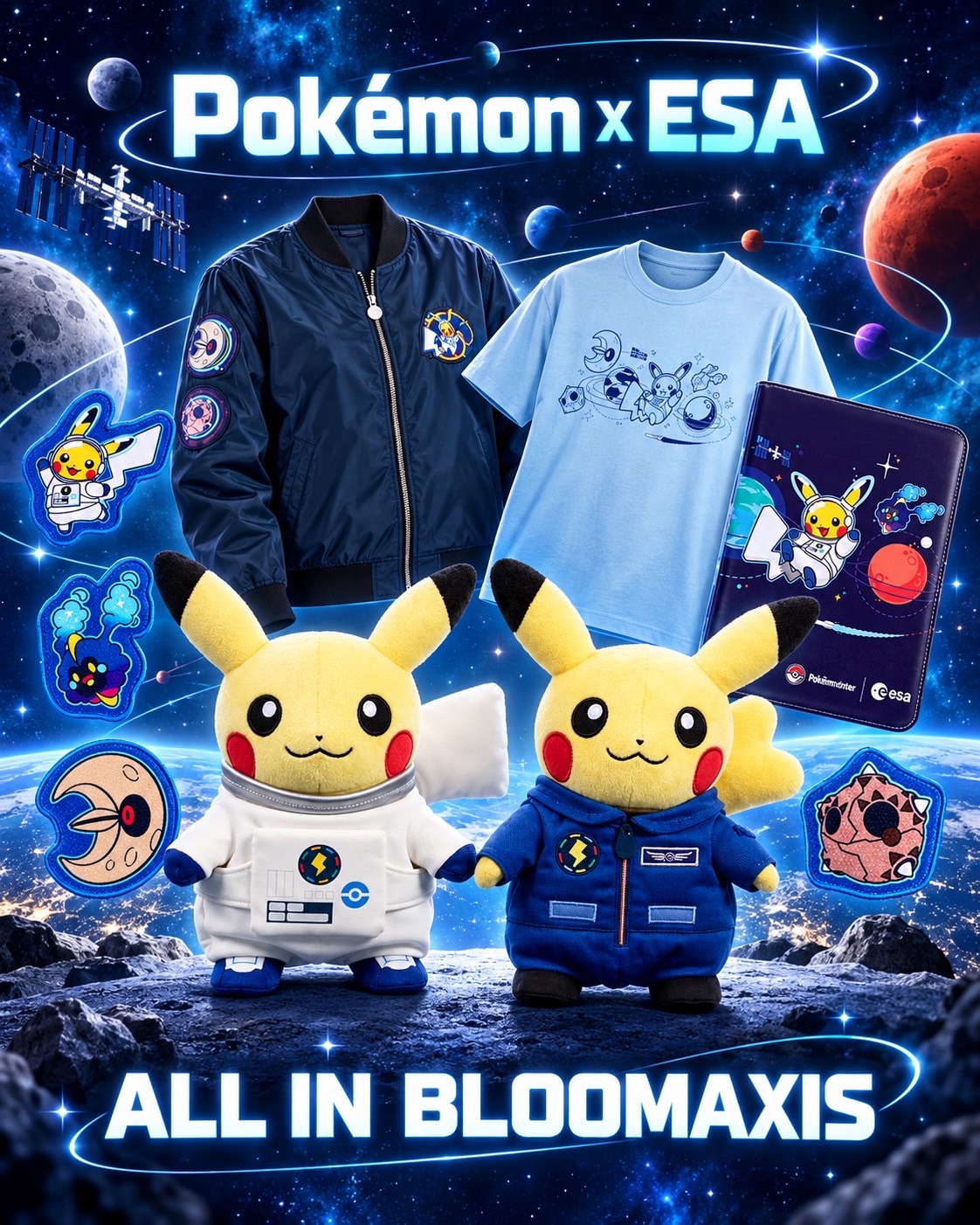 Pokémon x ESA 太空聯名