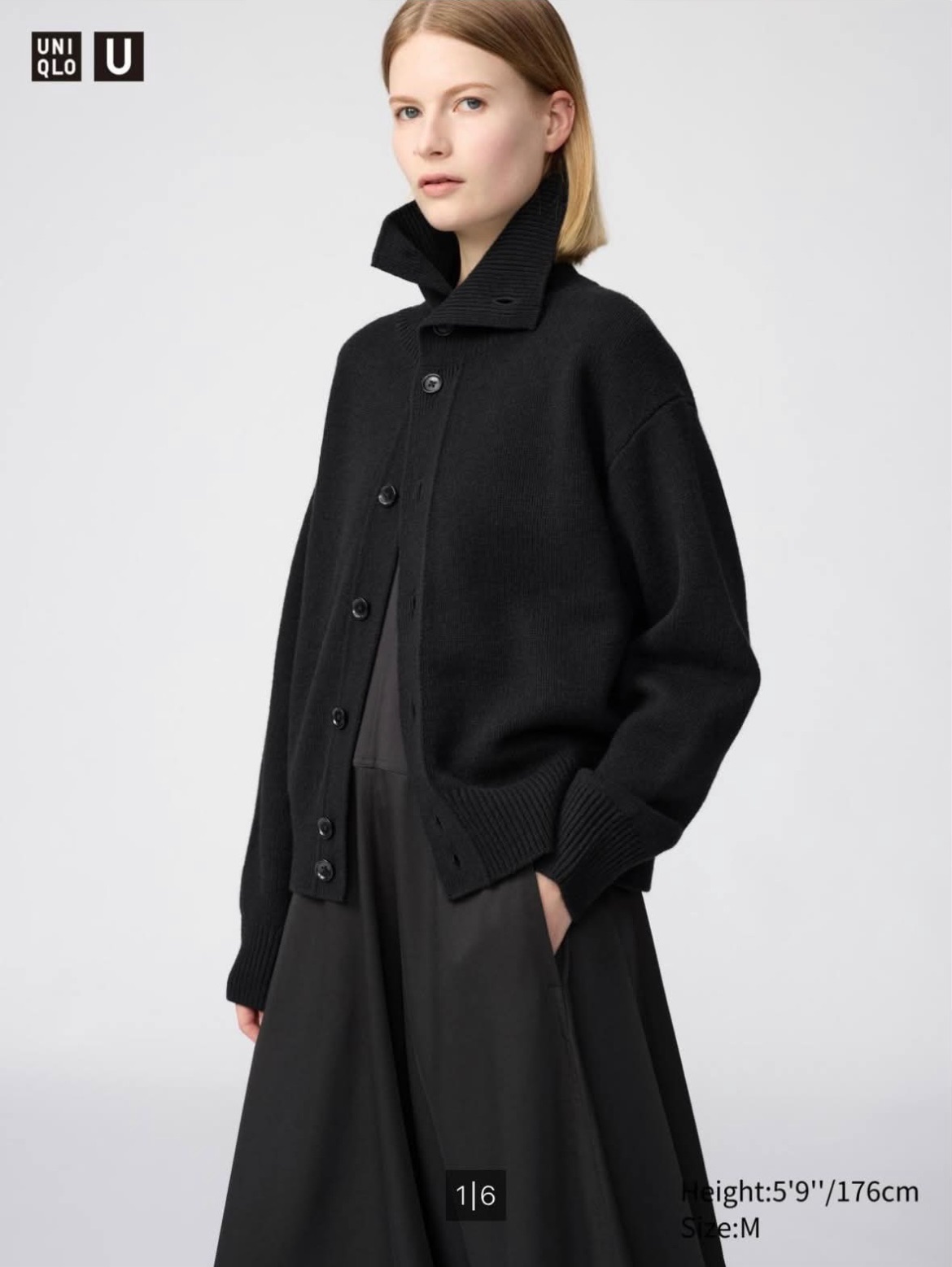 Uniqlo客訂黑色M