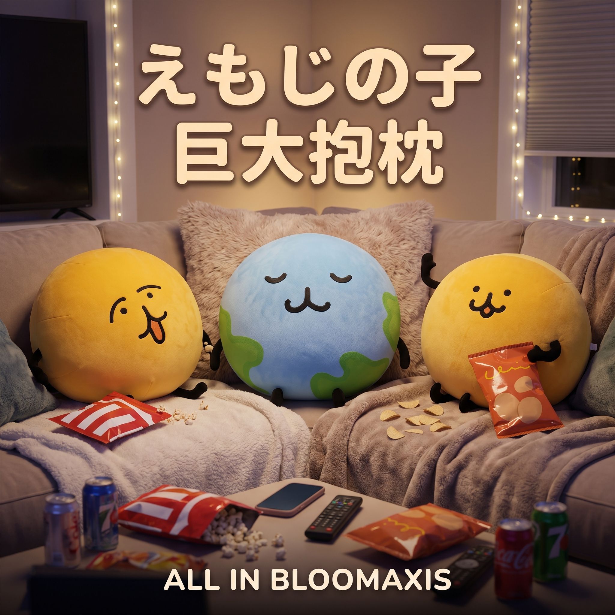 Line friends 地瓜球 巨大抱枕