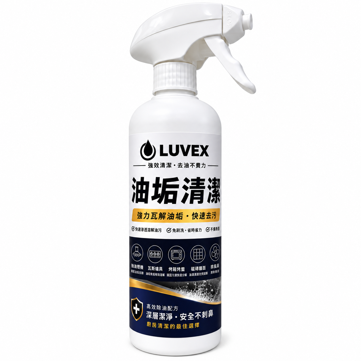 LUVEX 油垢清潔劑｜500ml