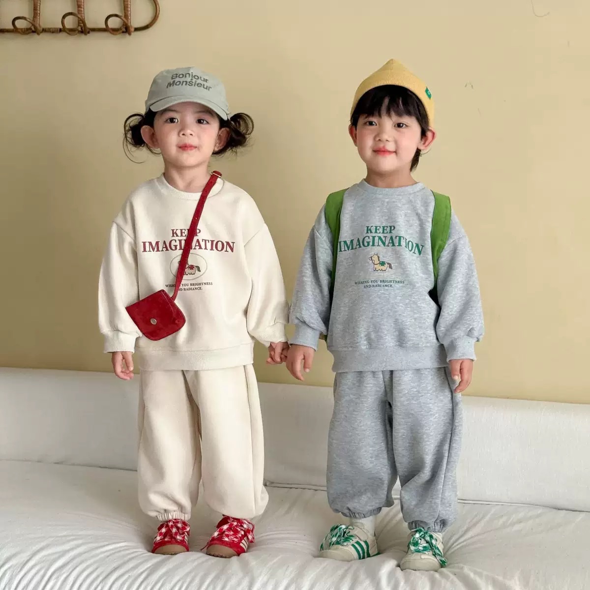 小馬圖標休閒運動套裝