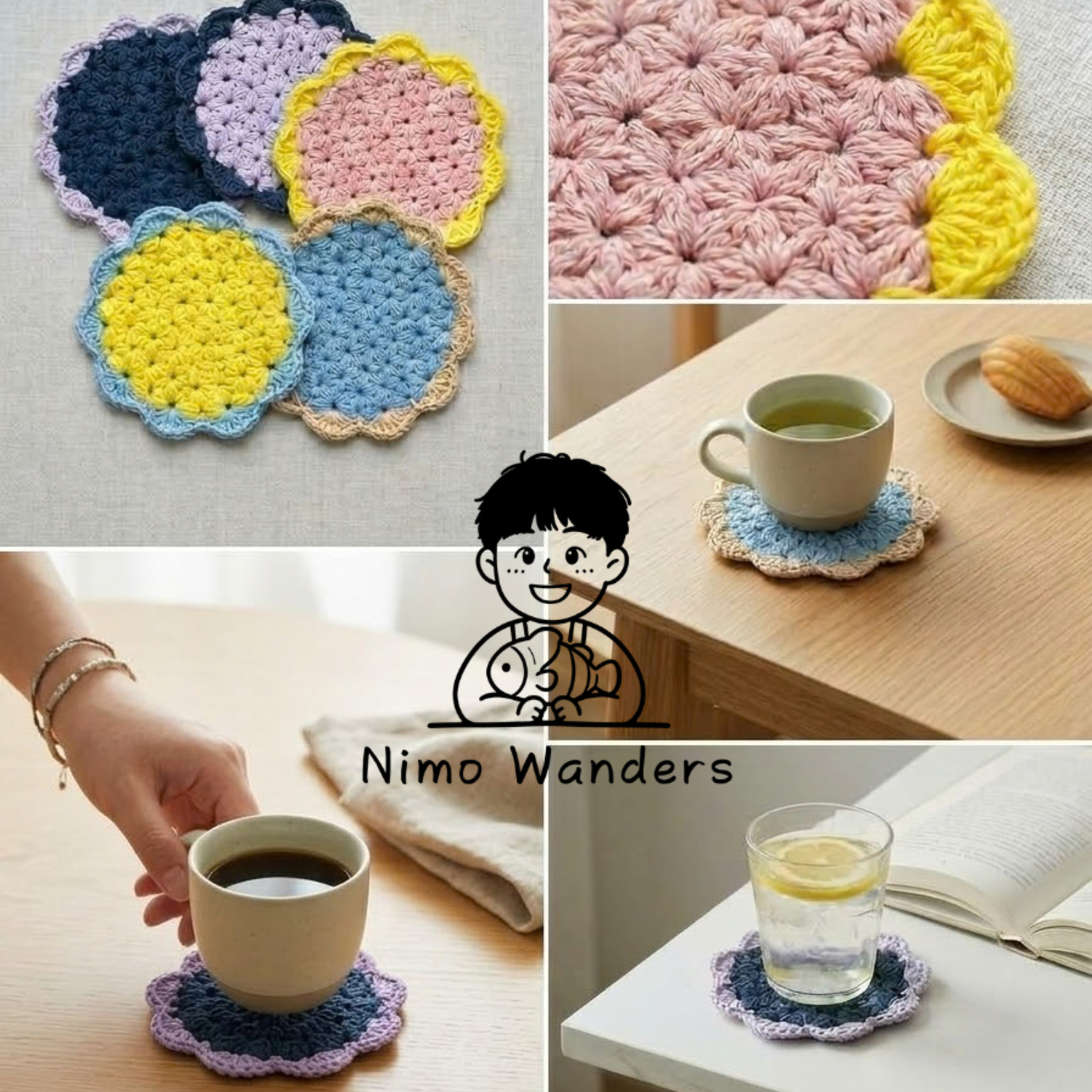 繁星火花杯墊- Starry Wanders Coaster
