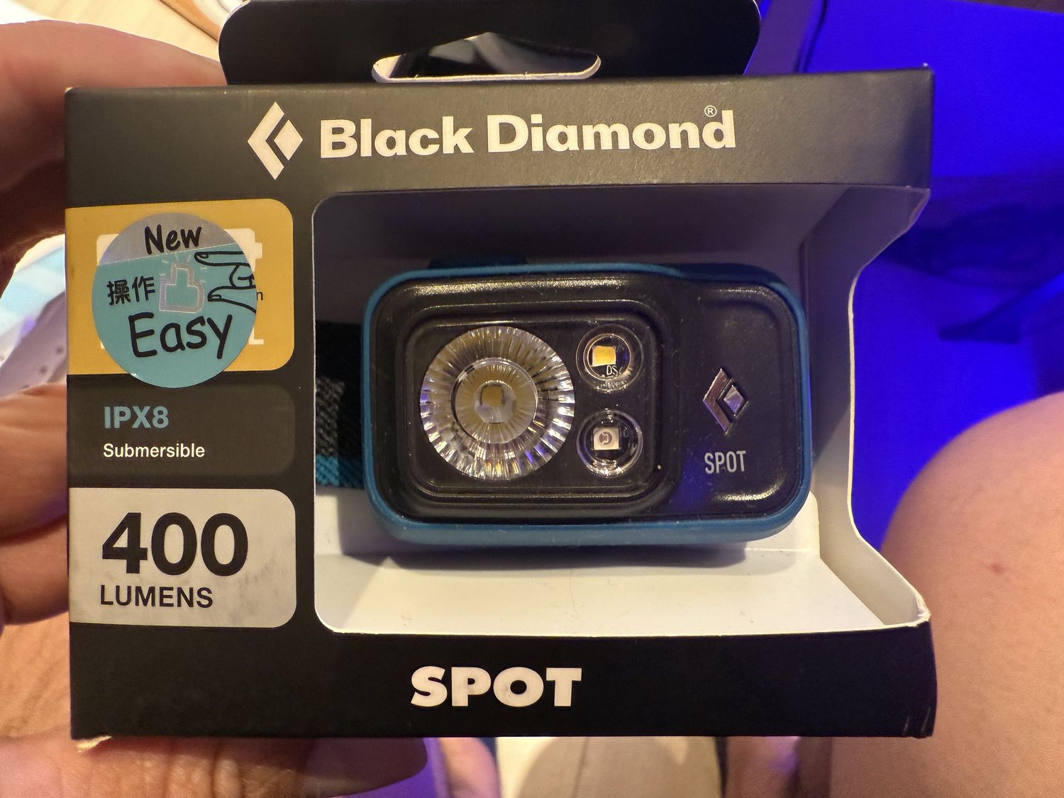 全新Black Diamond SPOT 400頭燈