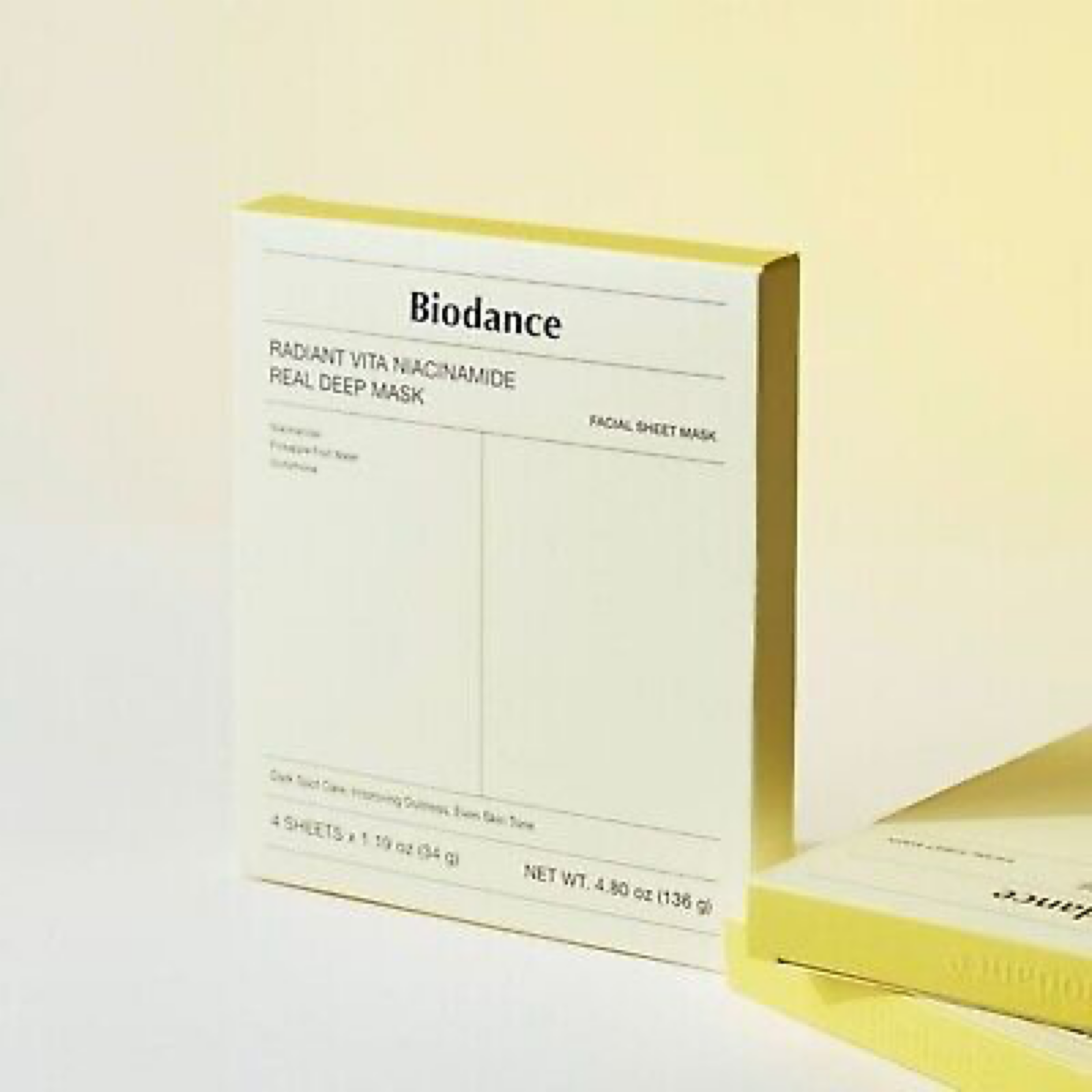 Biodance 菸鹼醯胺深層面膜 盒/4片