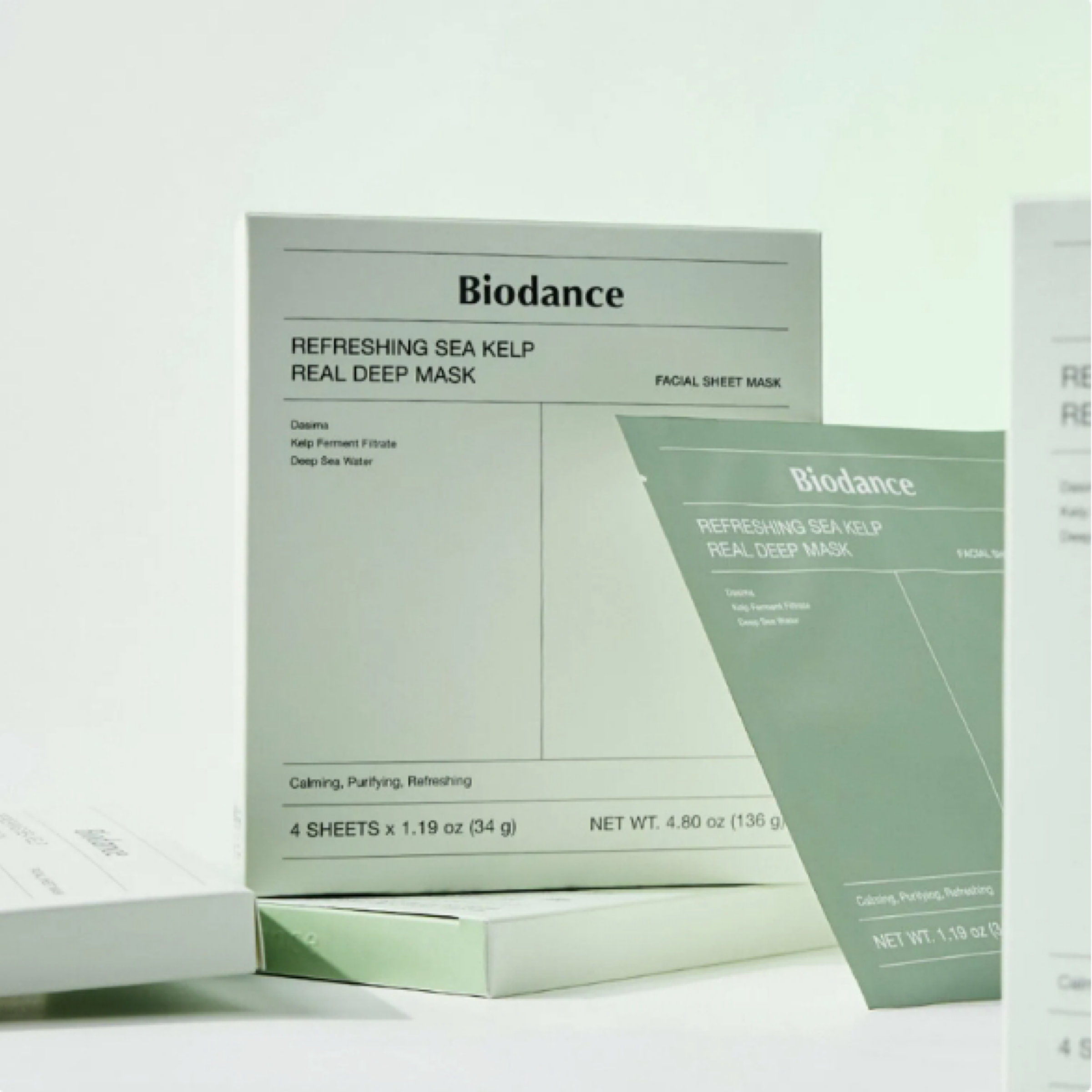 Biodance 清爽海帶深層面膜 盒/4片