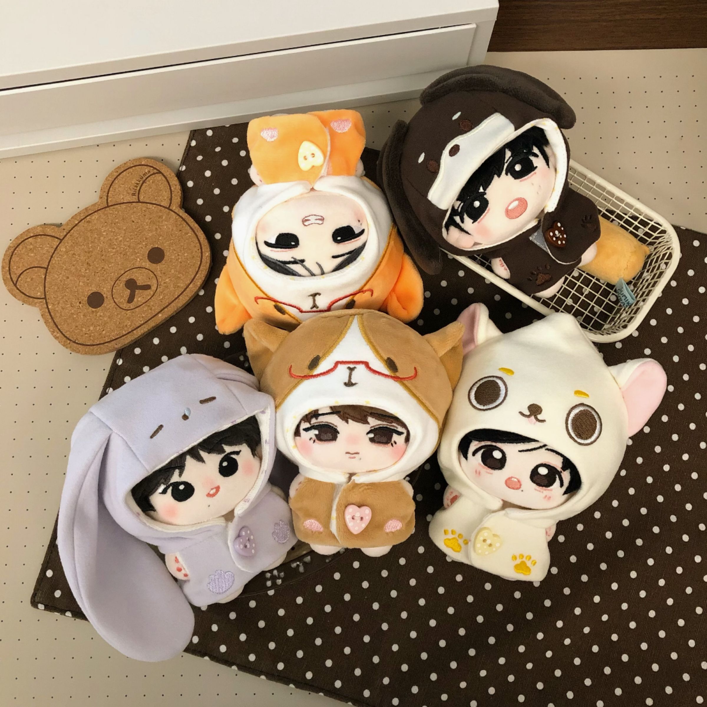 【預售】【11月出貨】⋆焦蛋蛋的日記⋆10cm奶萌衣櫥 小動物娃衣🐶