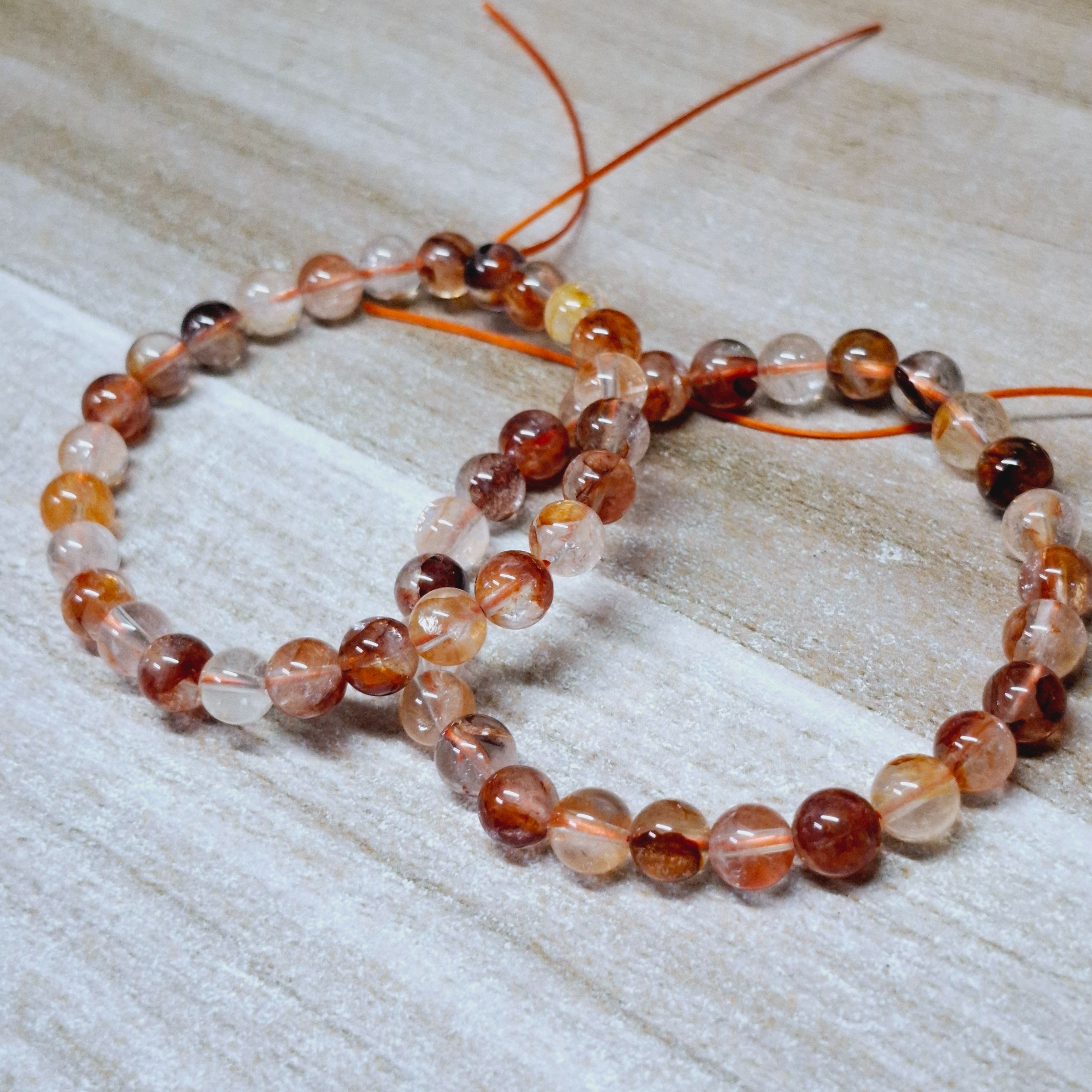 7mm紅膠花（2入）