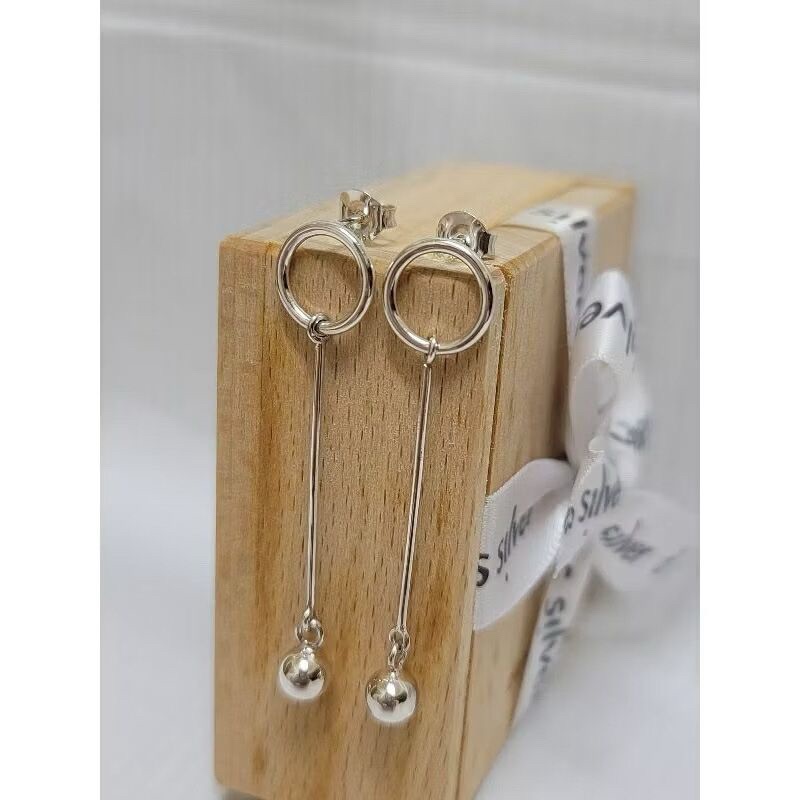 （二手）dienes silver Swing Earring 搖擺耳環（925銀）