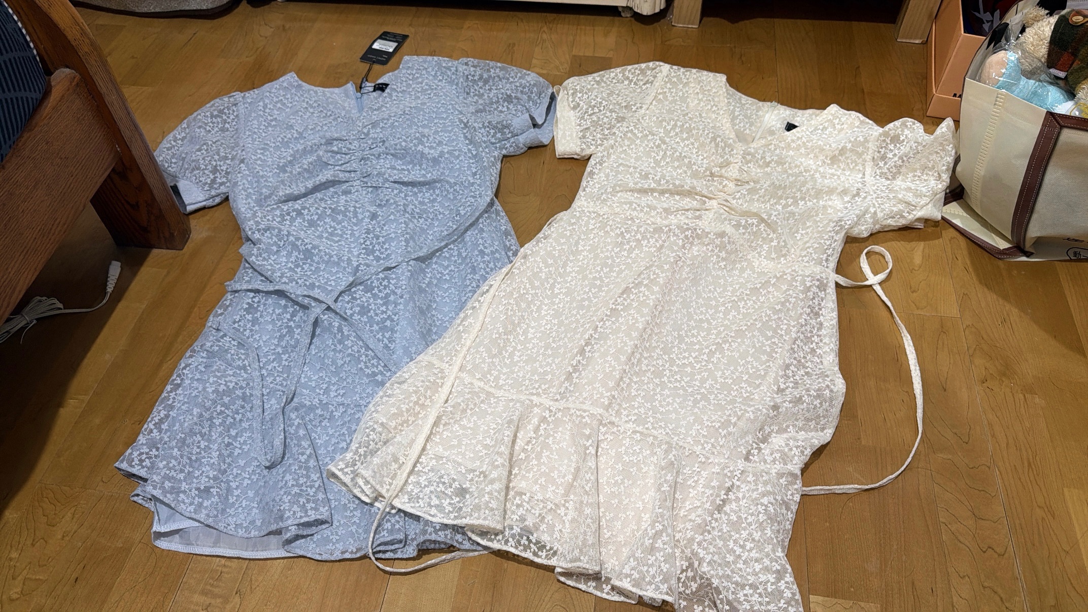 Home shop 碎花洋裝